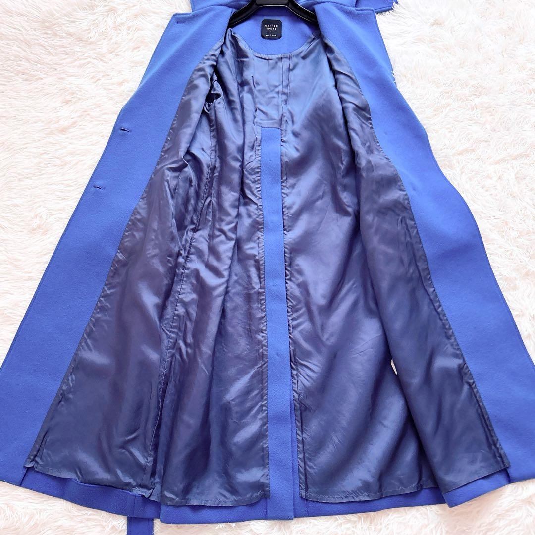 Anna✨ユナイテッドトウキョウ ロングコート ビッグカラー 2way