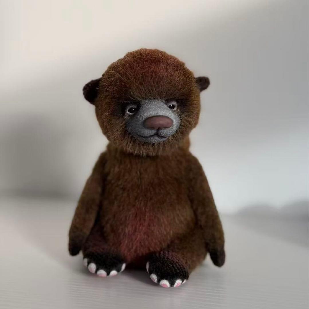 ズドンとくま アーティストベア テディベア 海外作家様 ハンドメイド ぬいぐるみ