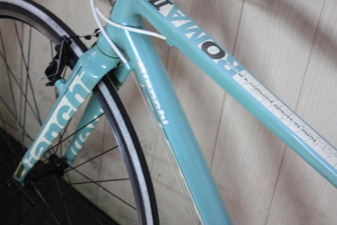 サ*き様 bianchiビアンキ ROMAII 700C 2X8S 500mmク