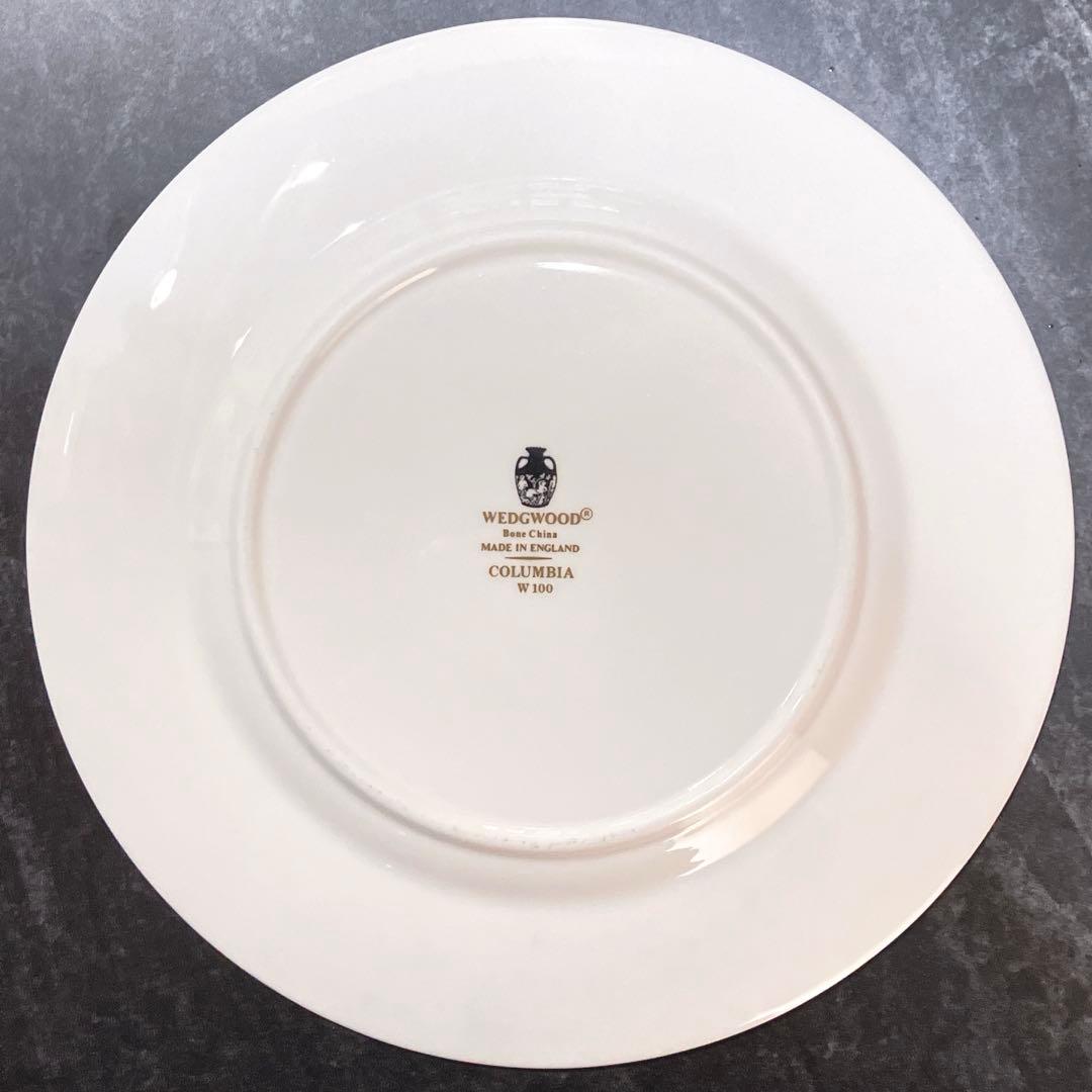 希少 ウェッジウッド コロンビア パウダーブルー プレート 17.5cm