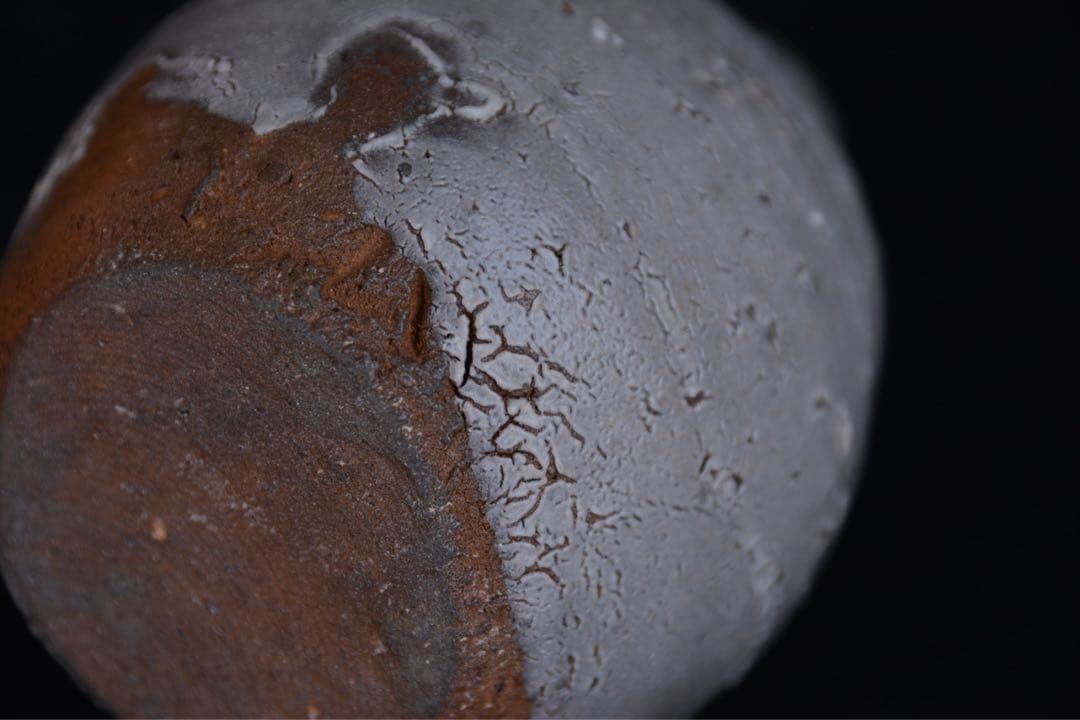 みつるつる様●【中川自然坊】絵唐津徳利