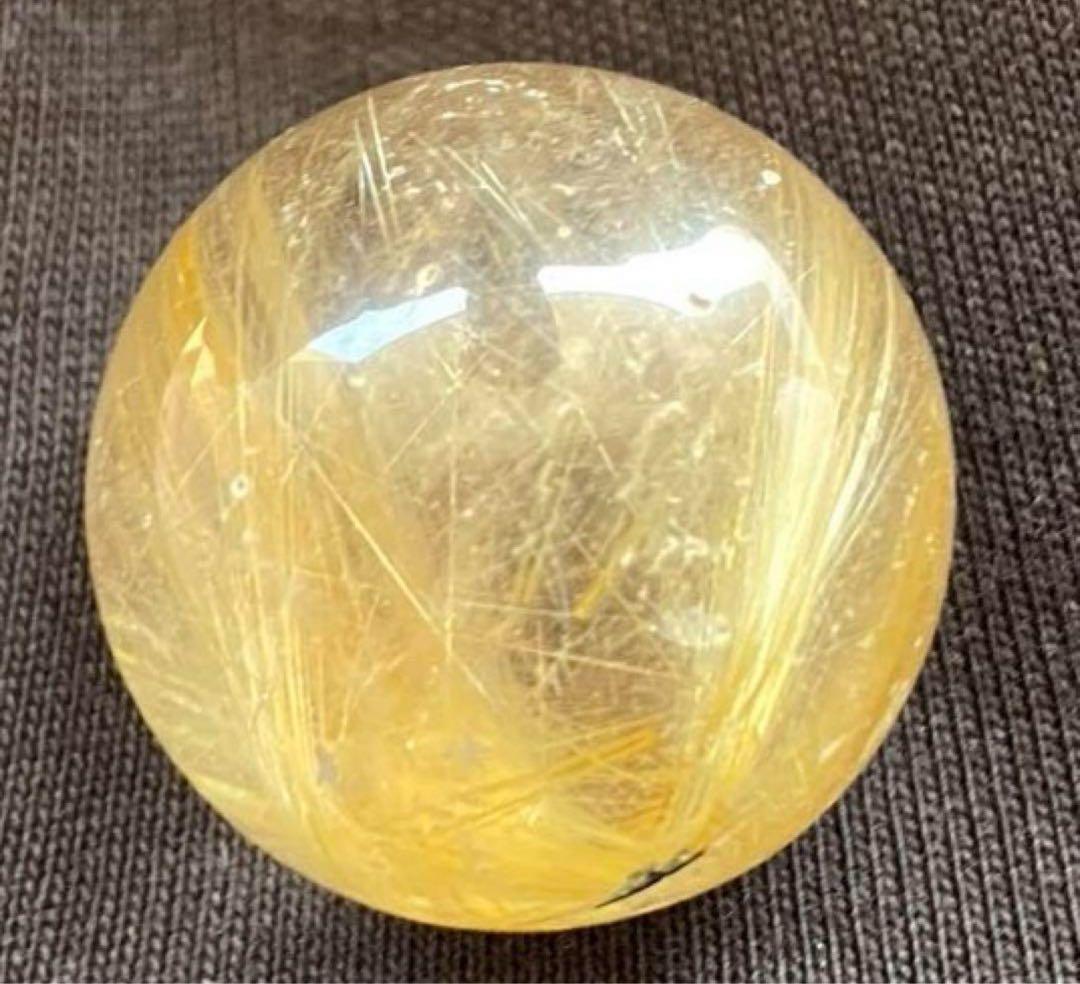 【金運、仕事運上昇】タイチンルチルスフィア⭐️台座付き R71