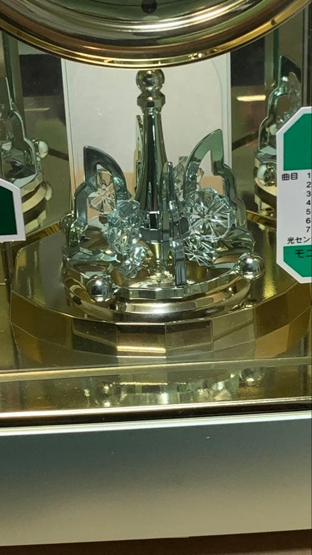 未使用 SEIKO セイコー 電波置時計 BY226G メロディ付き