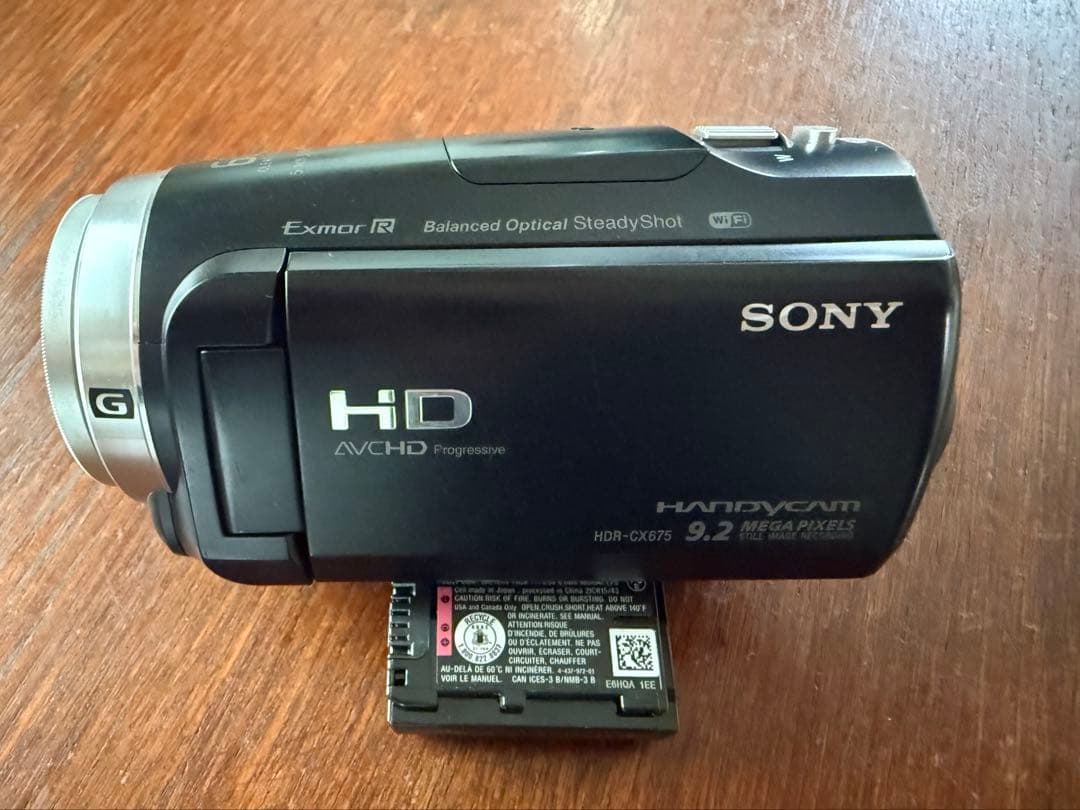 Sony HDR-CX675 ビデオカメラ 本体　実用品　オマケ