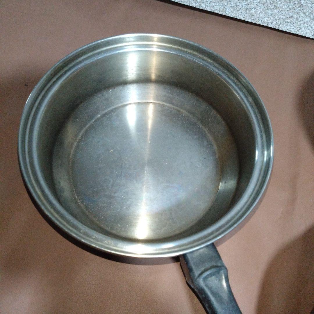 インコア　片手鍋　ステンレス鍋　3点セット