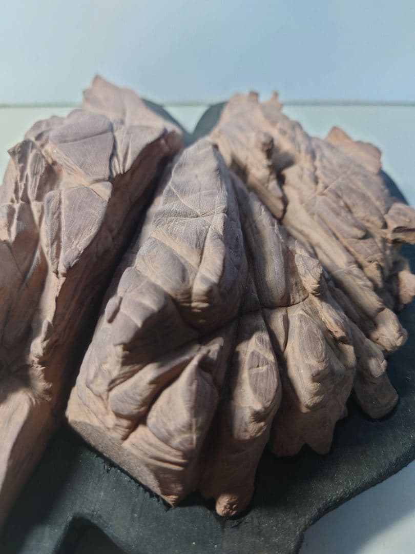 赤抹香石　赤い谷　水石 鑑賞石