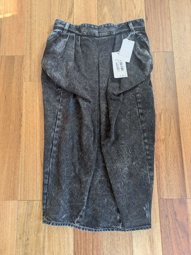 Maison Margiela プリーツ デニム スカート　40サイズ