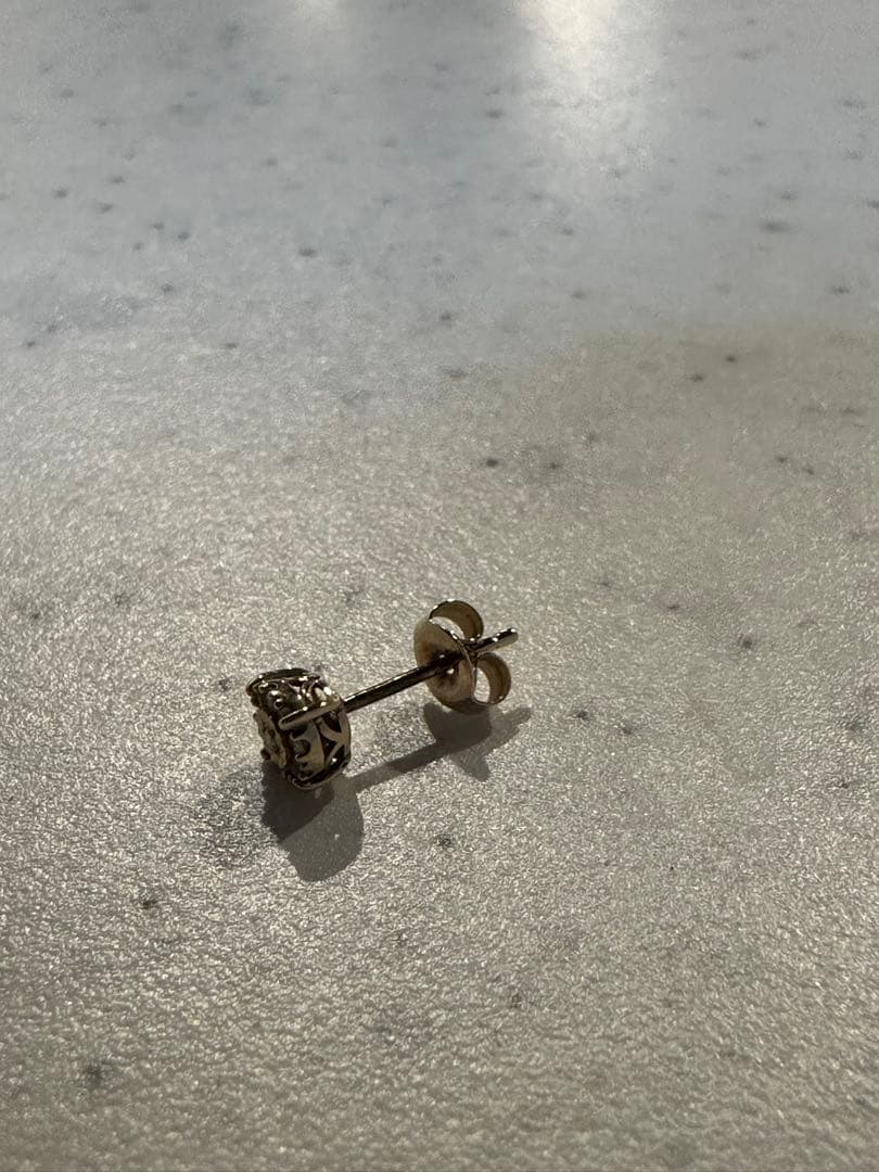 avalanche ダイヤモンド 10K イエローゴールド ピアス 5mm