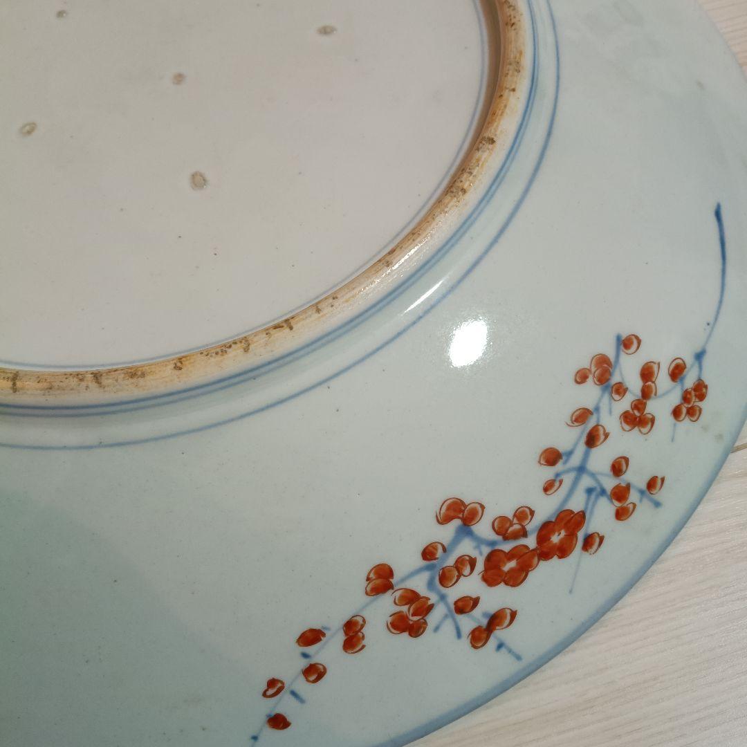 古伊万里 　大皿　飾皿　木箱あり