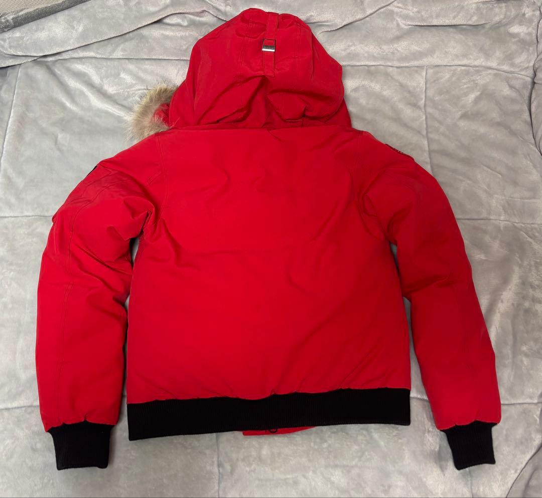 【夕焼け】  ダウンジャケット 赤