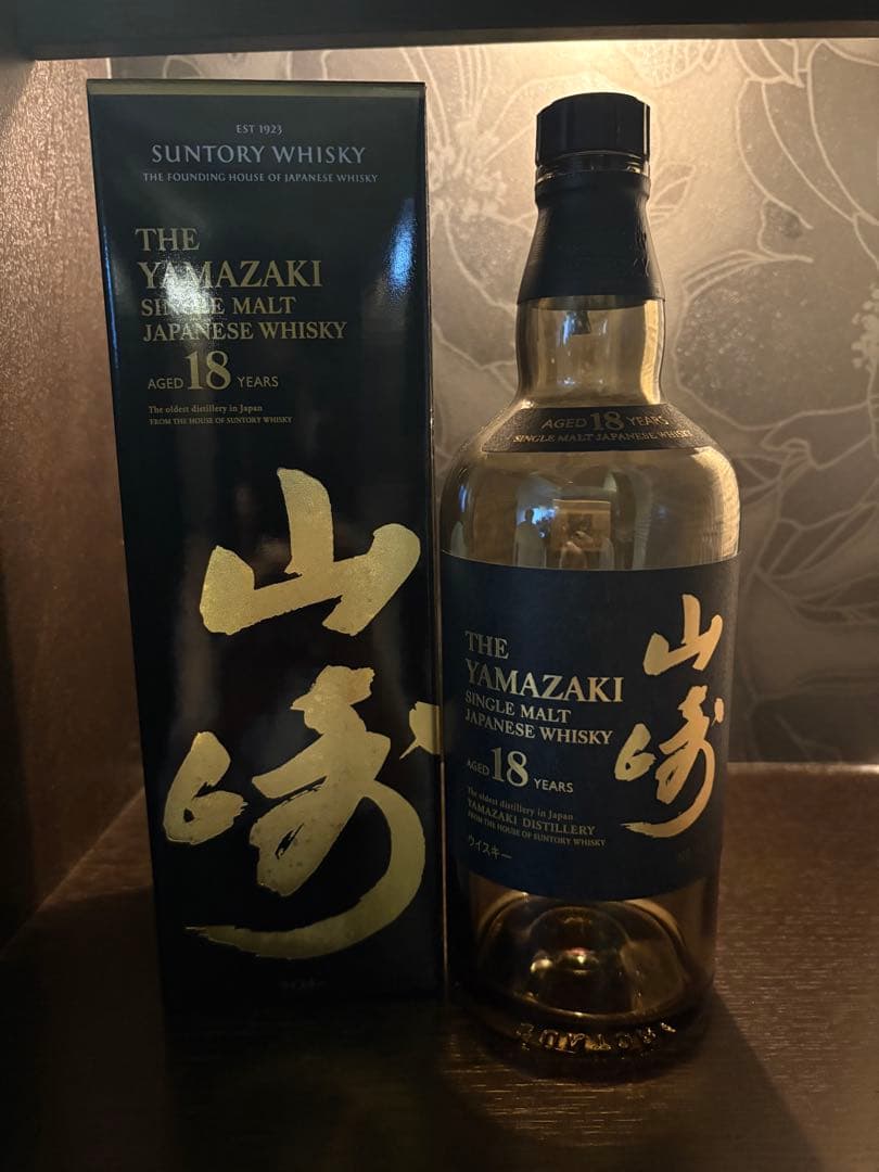 ウイスキー THE YAMAZAKI 18 YEARS OLD