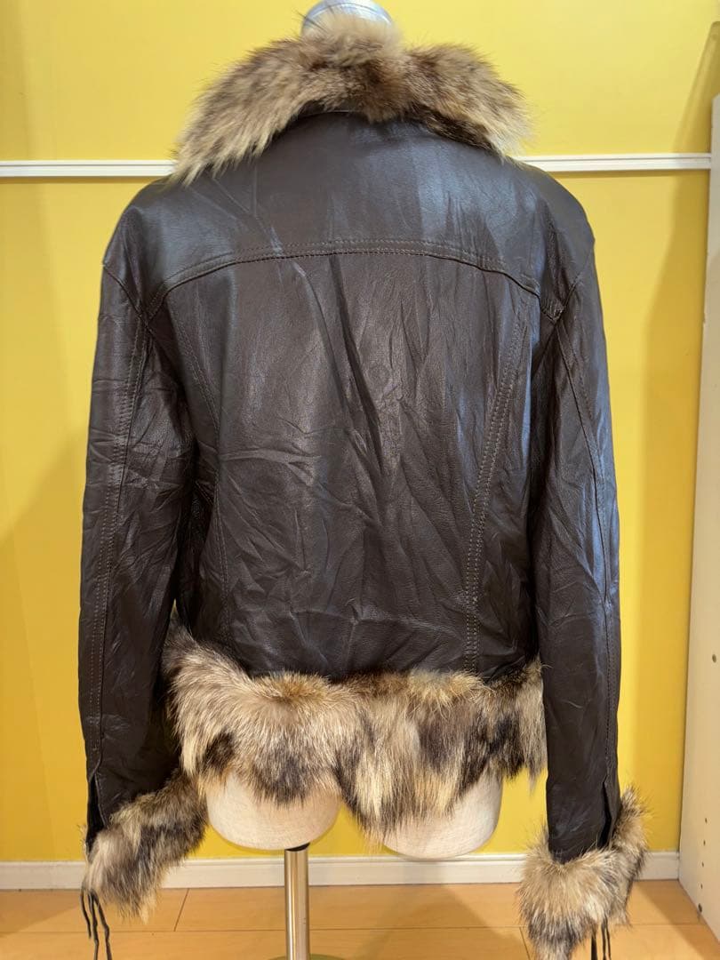 Verapelle 90s 本革ファージャケットOLD y2k vintage