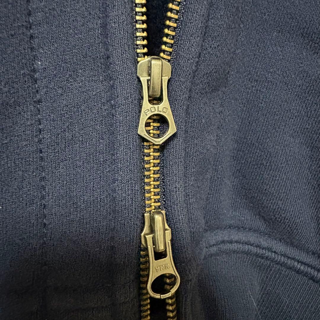 Polo By Ralph Lauren サーマル ダブルジップパーカー M