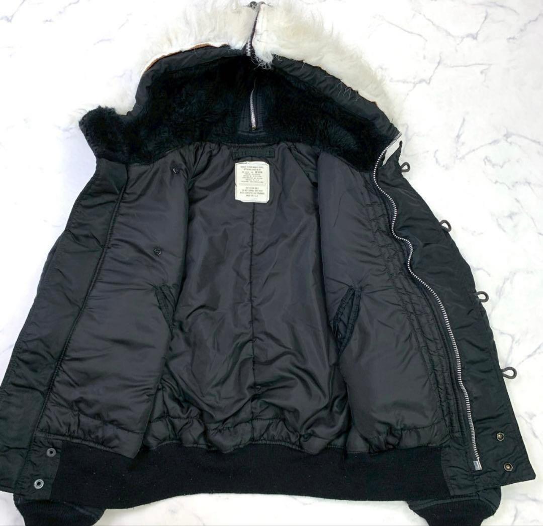 90s USA製 ALPHA N-2B 希少色ブラック