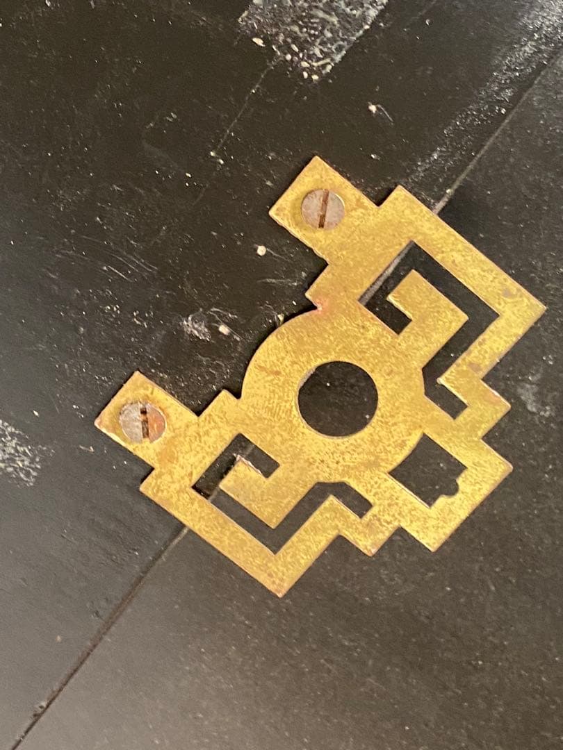 2802❣️ 中国　金屏風　アンティーク