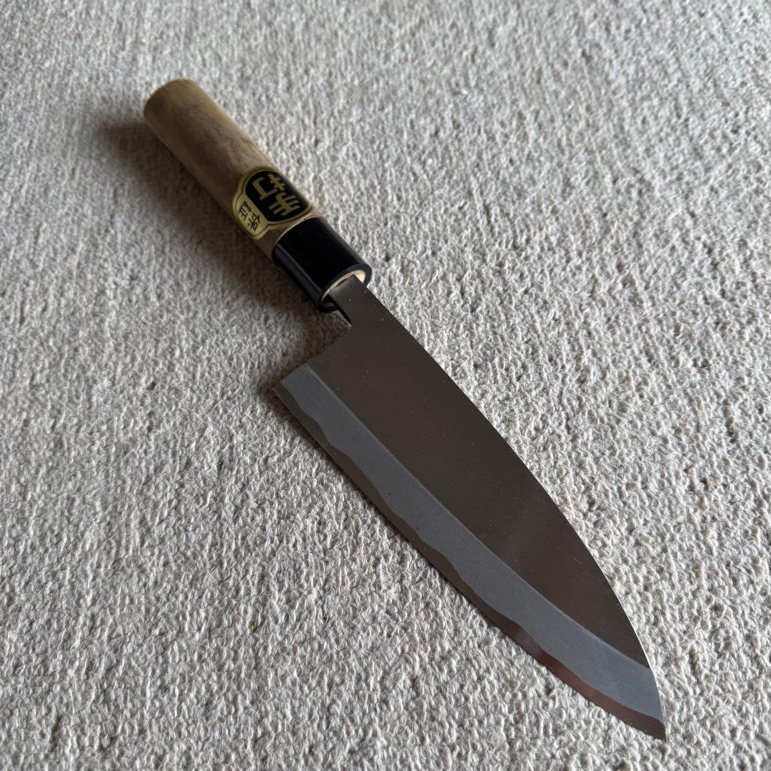 包丁 出刃包丁 手打 安来鋼 青二号 高級包丁 170mm 刻印あり