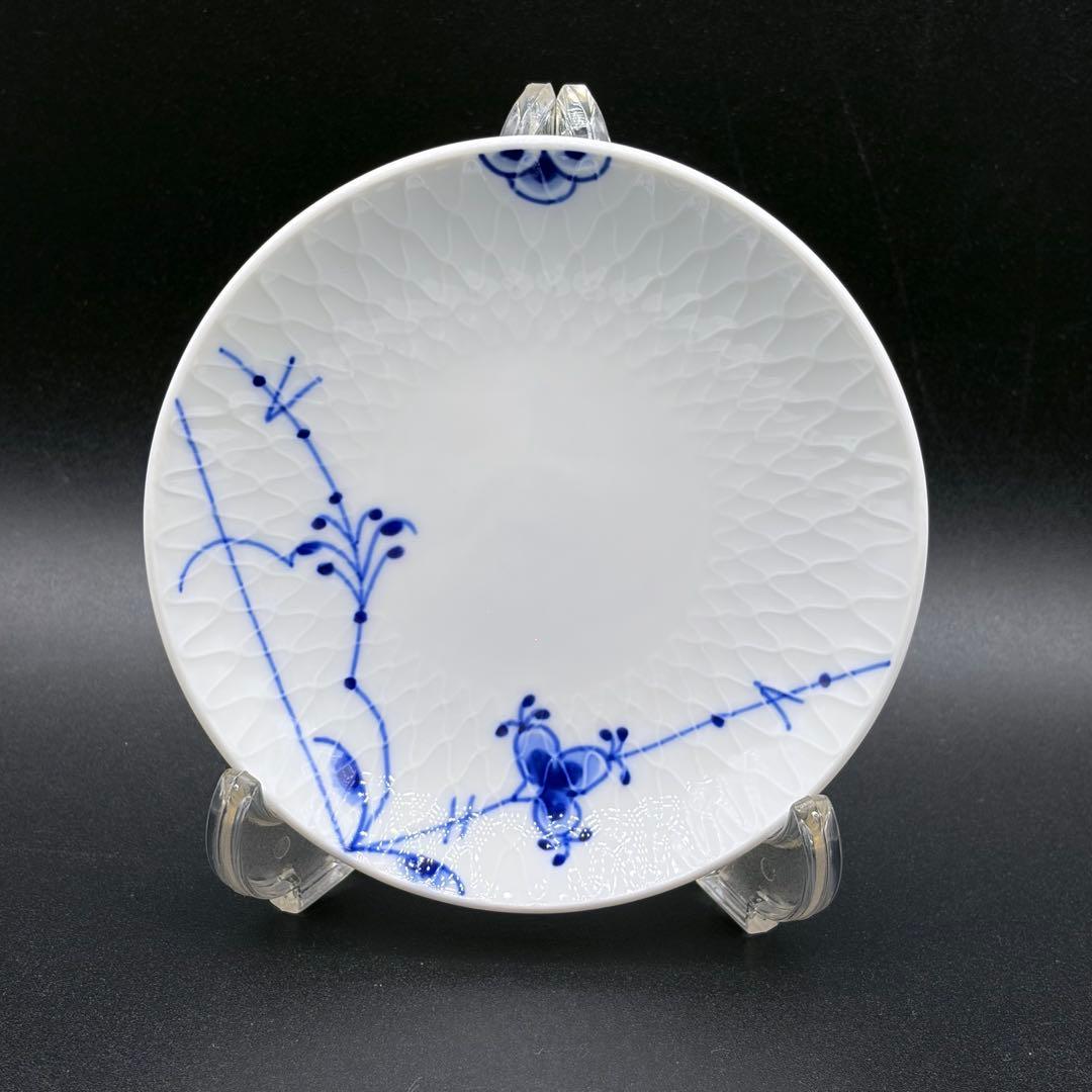 未使用 ロイヤル コペンハーゲン ミニプレート 5枚セット ブルーパルメッテ