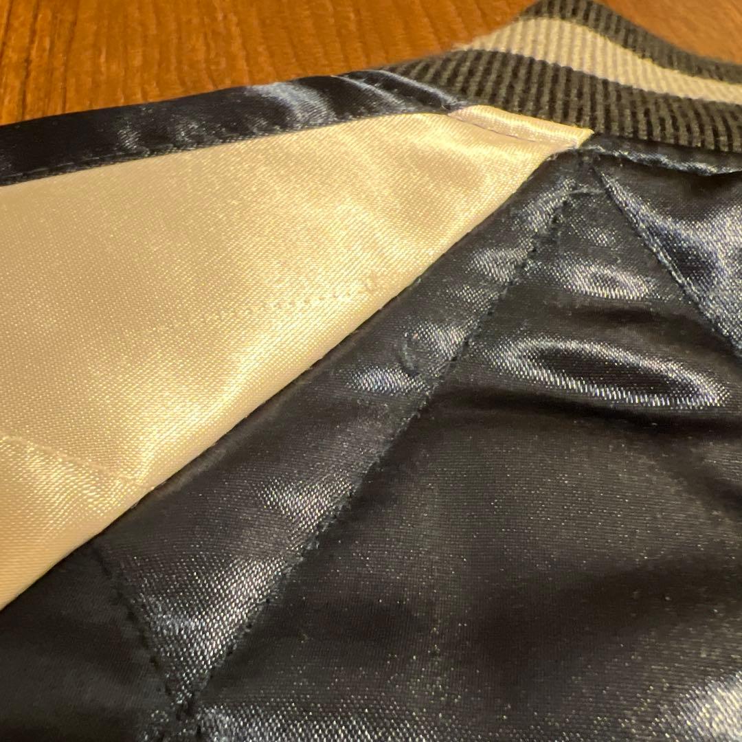 シュプリーム　Quilted Satin Bomber 13aw スカジャン