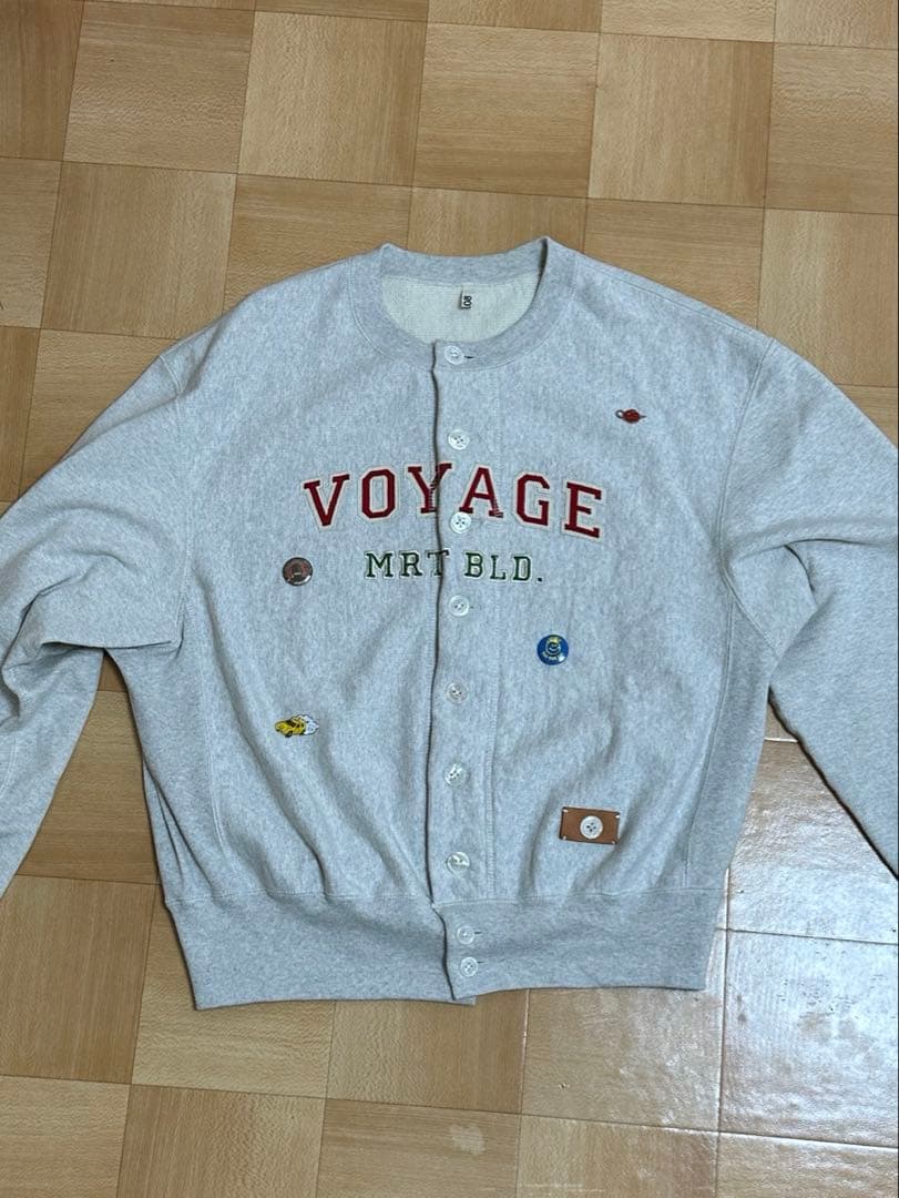 KHOKI コッキ 23SS VOYAGE スウェットカーディガン