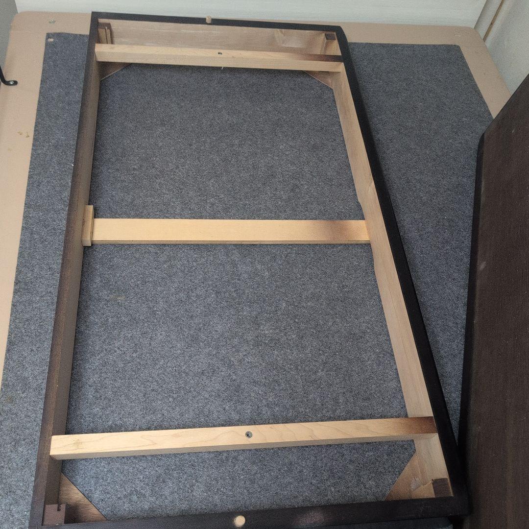 婚礼家具用　仕切台　大型　黒色木製