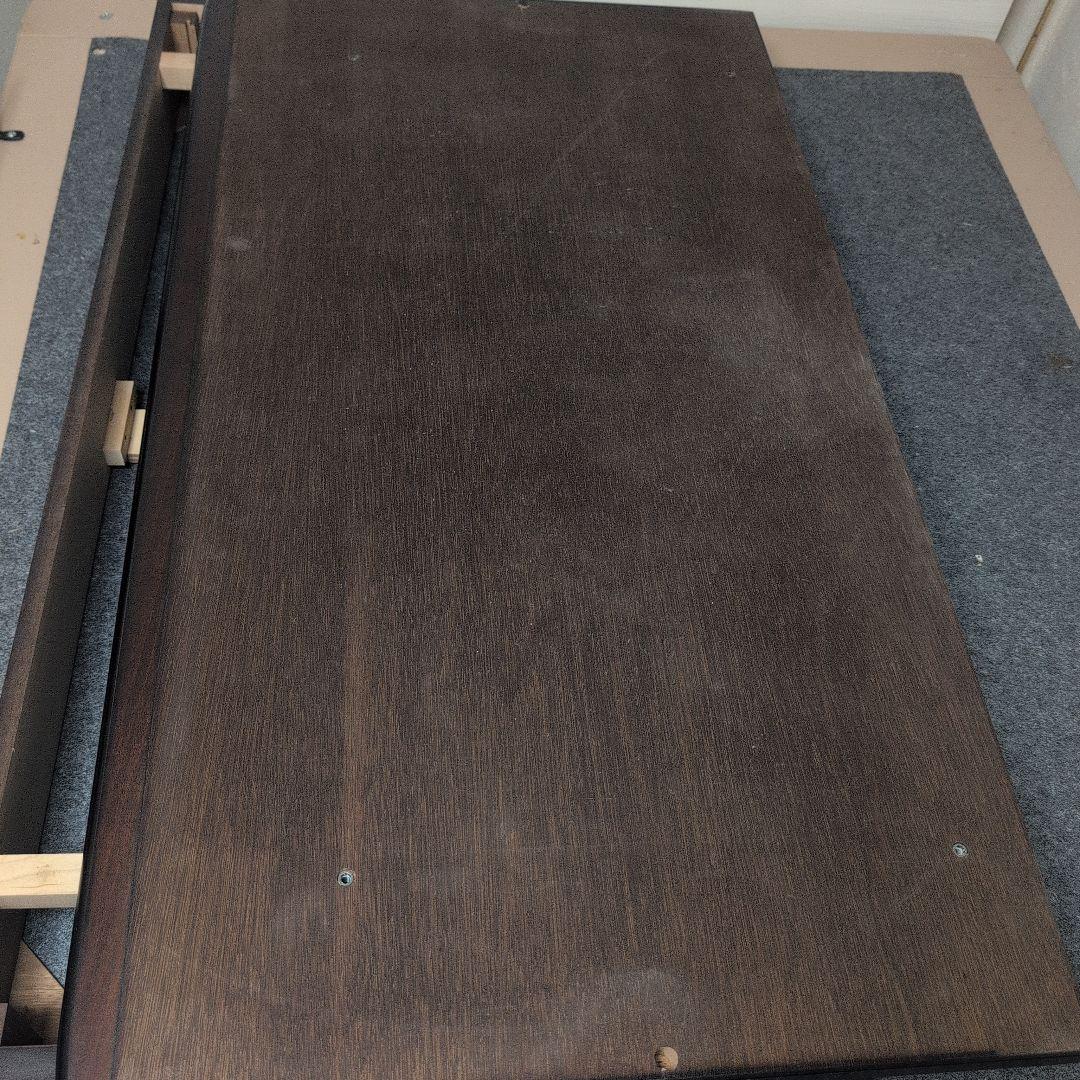 婚礼家具用　仕切台　大型　黒色木製