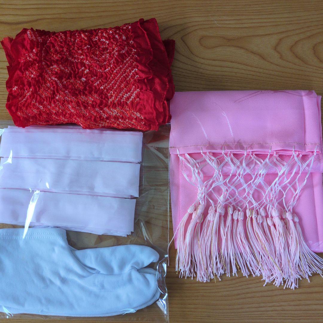 子供用❀女児　七・五・三着物　7歳フルセット 花柄