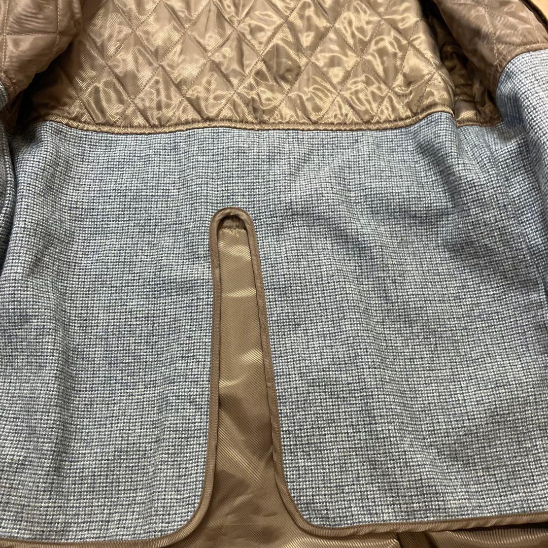 美品 バナナリパブリック 2way ライナー付 ウール キャメル トレンチコート