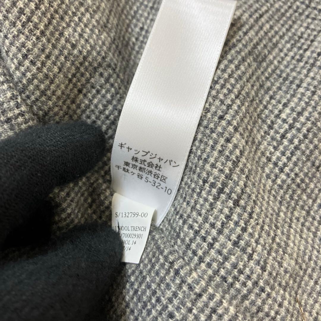 美品 バナナリパブリック 2way ライナー付 ウール キャメル トレンチコート