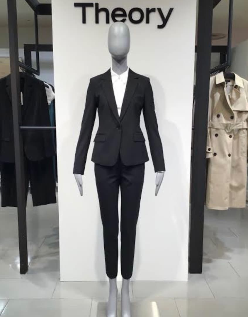 新品タグ付　Theory セオリー　パンツスーツ　Tailor Gabe N　黒