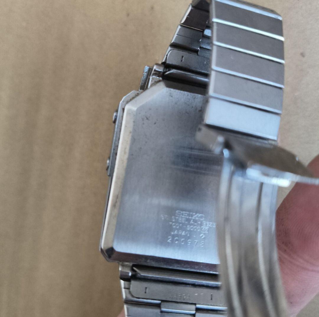 【激レア】SEIKO 液晶テレビ付き腕時計T001-5000　ヴィンテージ品