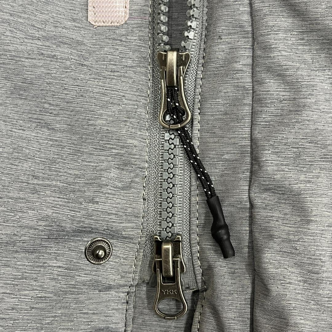 《美品》ザノースフェイス ロングダウンコート レディース グレー XL