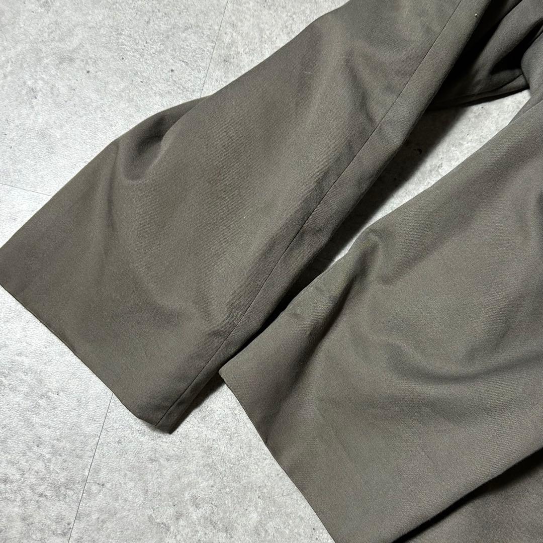 Monsieur Dior トレンチ ステンカラーコート オリーブ 42LONG