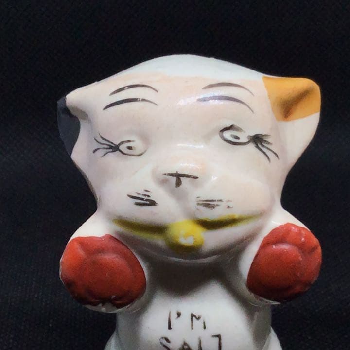 手の裏が茶色 ボンゾー bonzo 陶器製　犬　ブルテリア　ブルドック　逆輸入