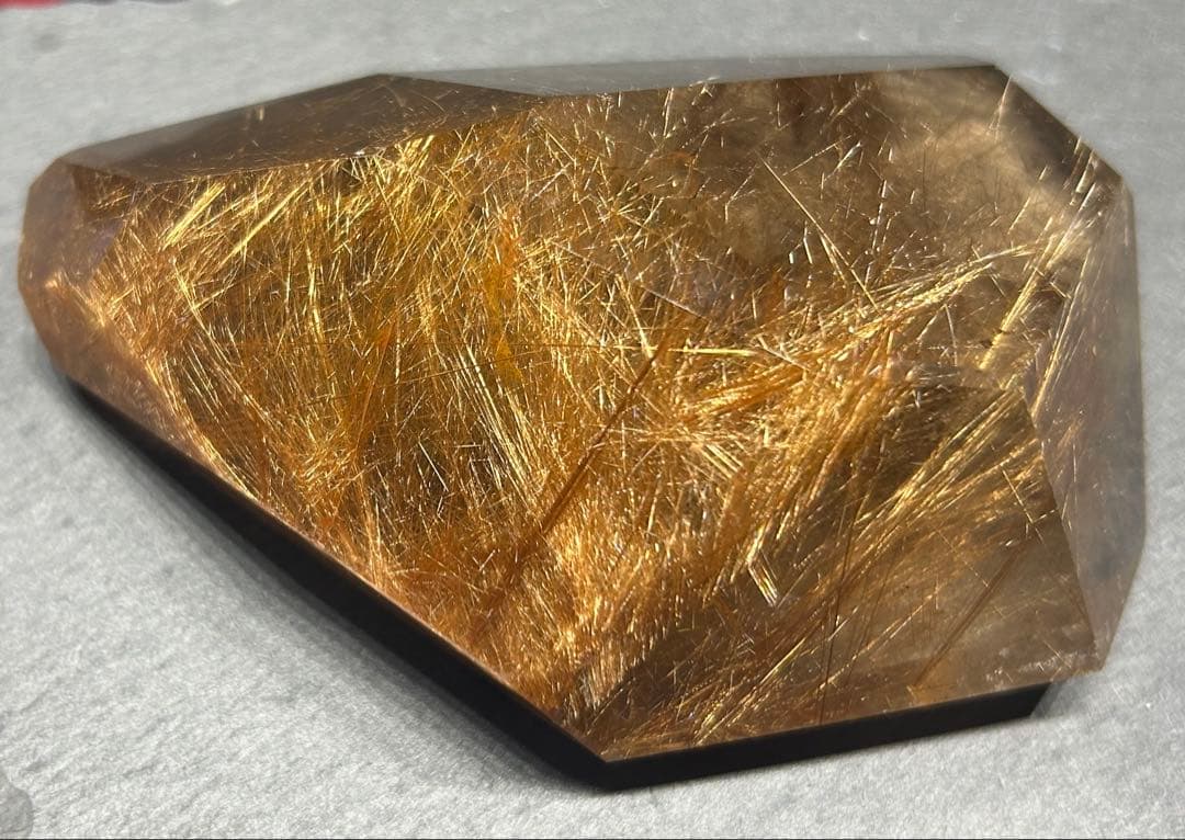 ルチルクォーツ原石　349g