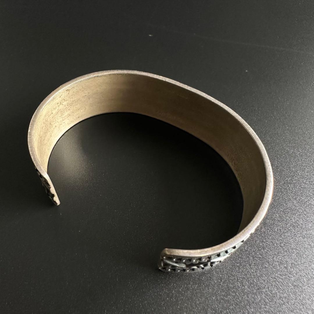 NAVAJO Sunshine Reeves スタンプワークバングル 20mm幅