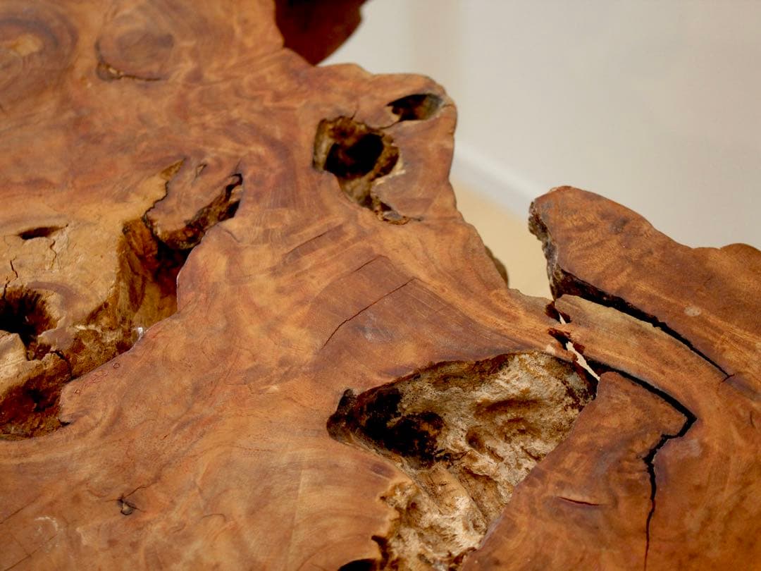 天然木　サイドテーブル