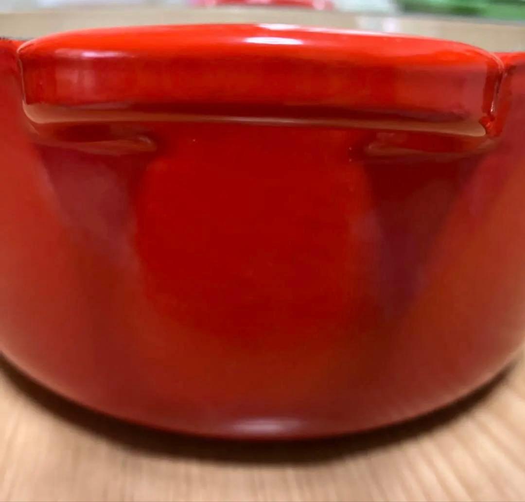 【美品】ル・クルーゼ　鍋18センチ