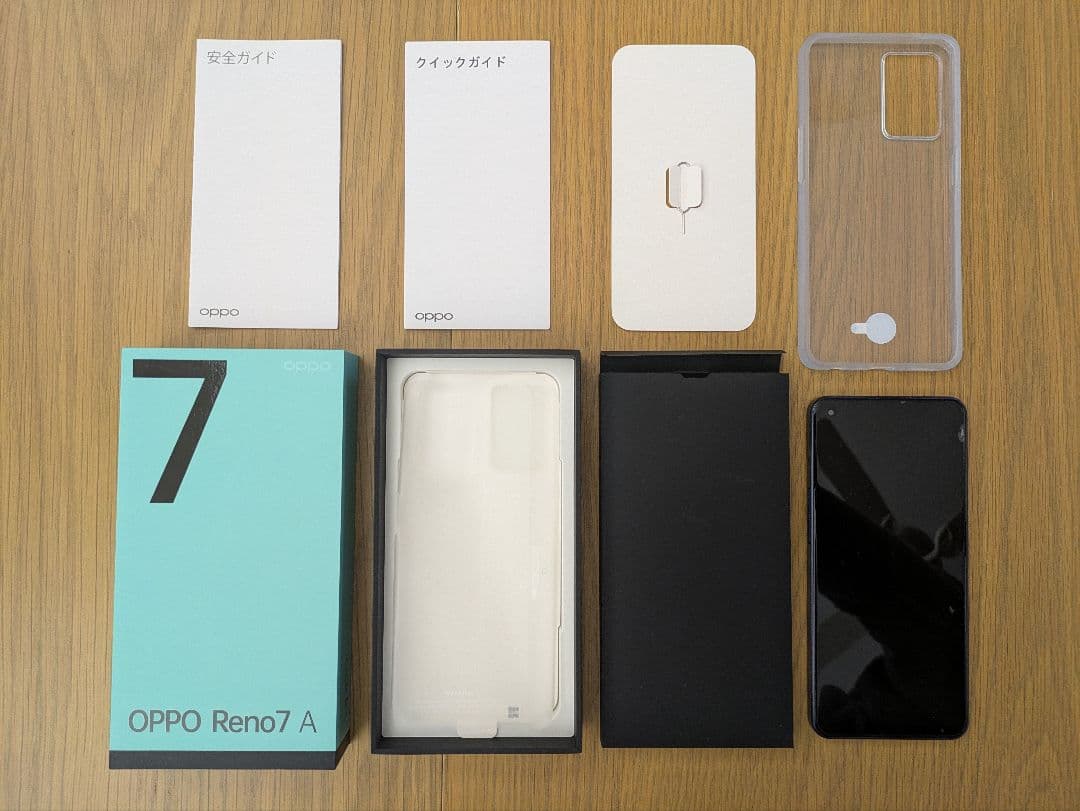 OPPO Reno 7A SIMフリー スターリーブラック