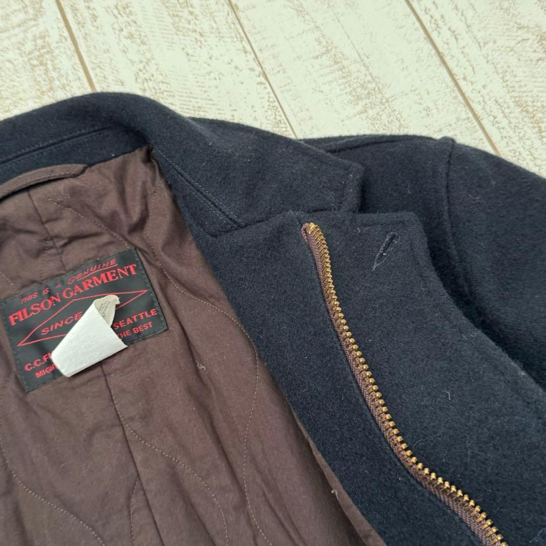 イタリア製【フィルソン】ブラックレーベル　レイルロードマンズコート　マッキーノ