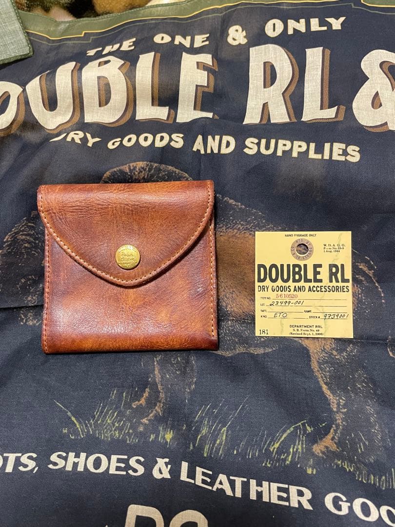 rrl ダブルアールエル　折り財布　ウォレット　DOUBLE RL