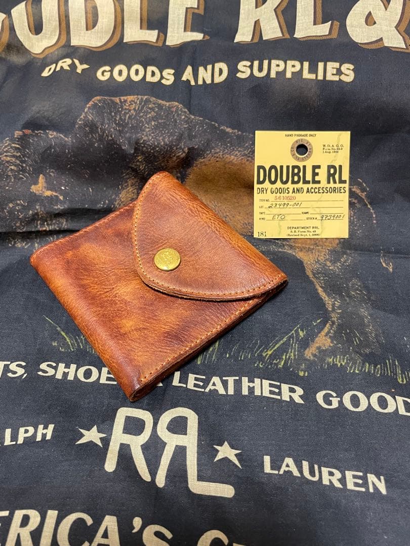 rrl ダブルアールエル　折り財布　ウォレット　DOUBLE RL