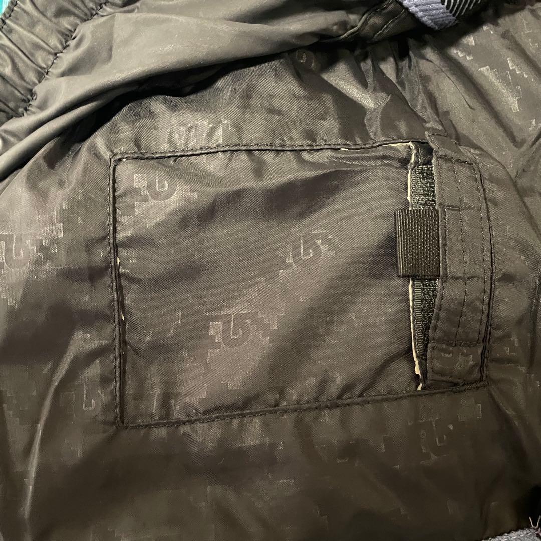 Burtonバートンスキーウェアスノーボードジャケットパーカーフード水色チェック