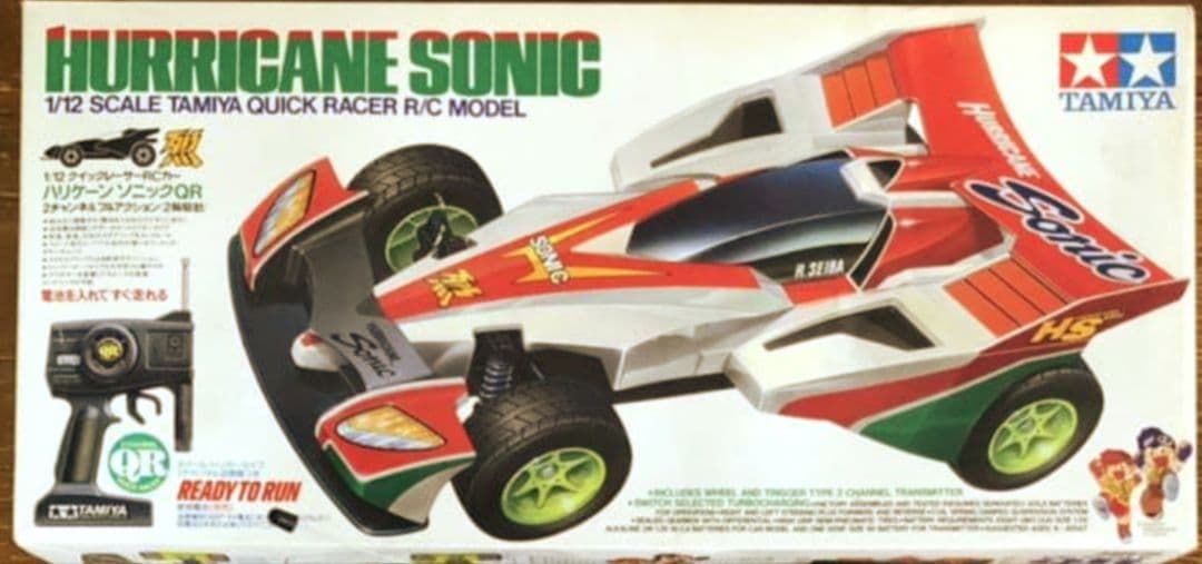 ★【未使用品】TAMIYA 1/12ハリケーンソニック クイックレーサーRCカー