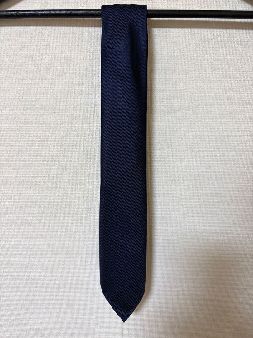 TIE YOUR TIE ネイビー ネクタイ　50オンスセッテピエゲ 美品