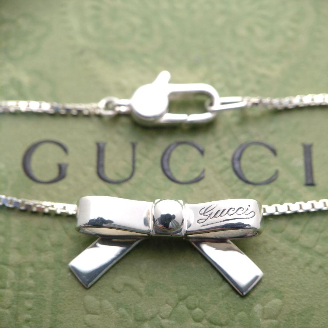 ＊ご成約済＊GUCCI ブレスレット　グッチリボンモチーフブレスレット925