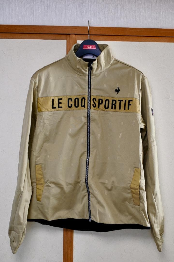 【1回着用】LE COQ SPORTIF ベージュジャケット LL