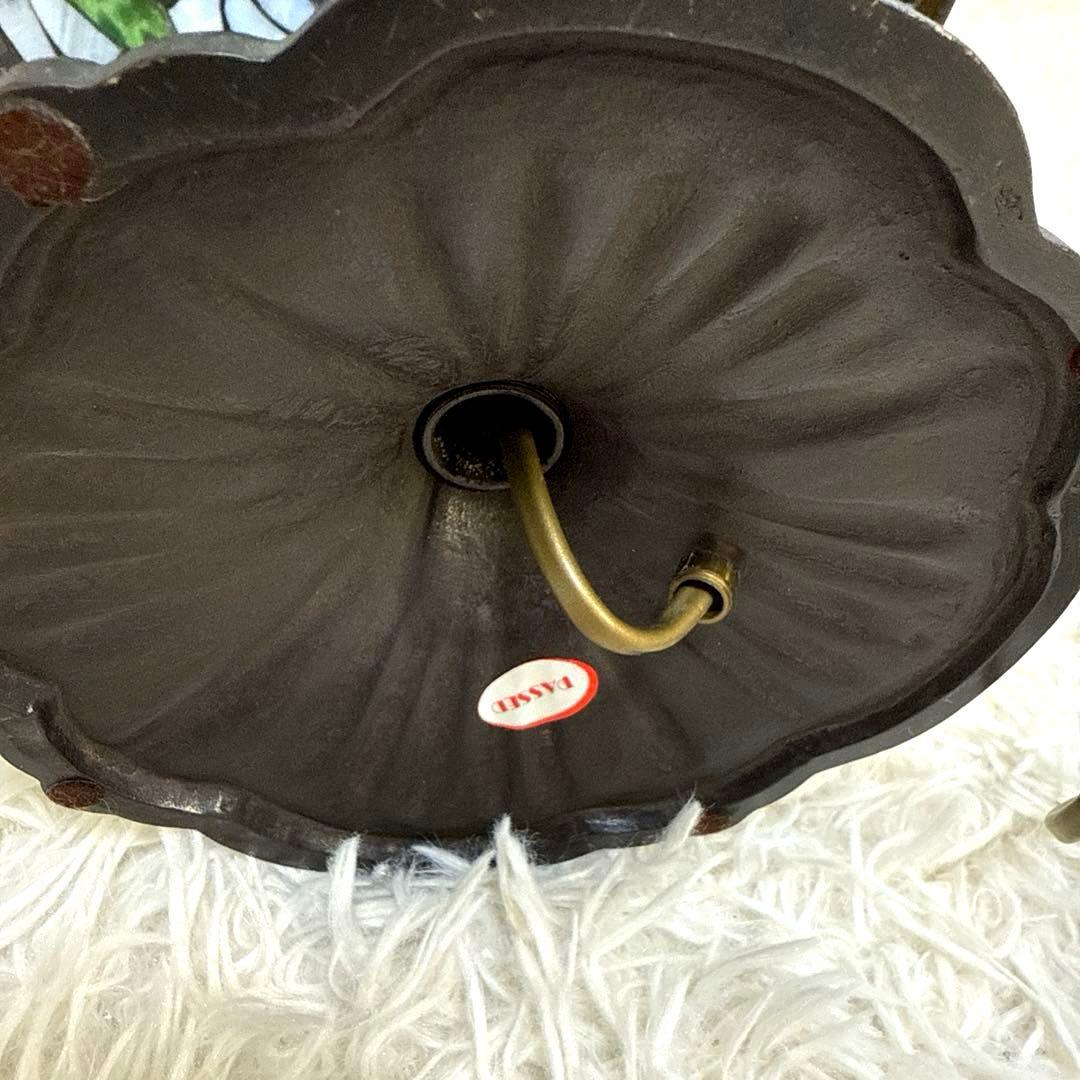 アンティーク　レトロ　ステンドグラス テーブルランプ 照①