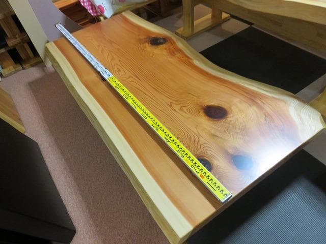 №46秋田杉一枚板☆座卓☆6畳～8帖用☆新入荷！