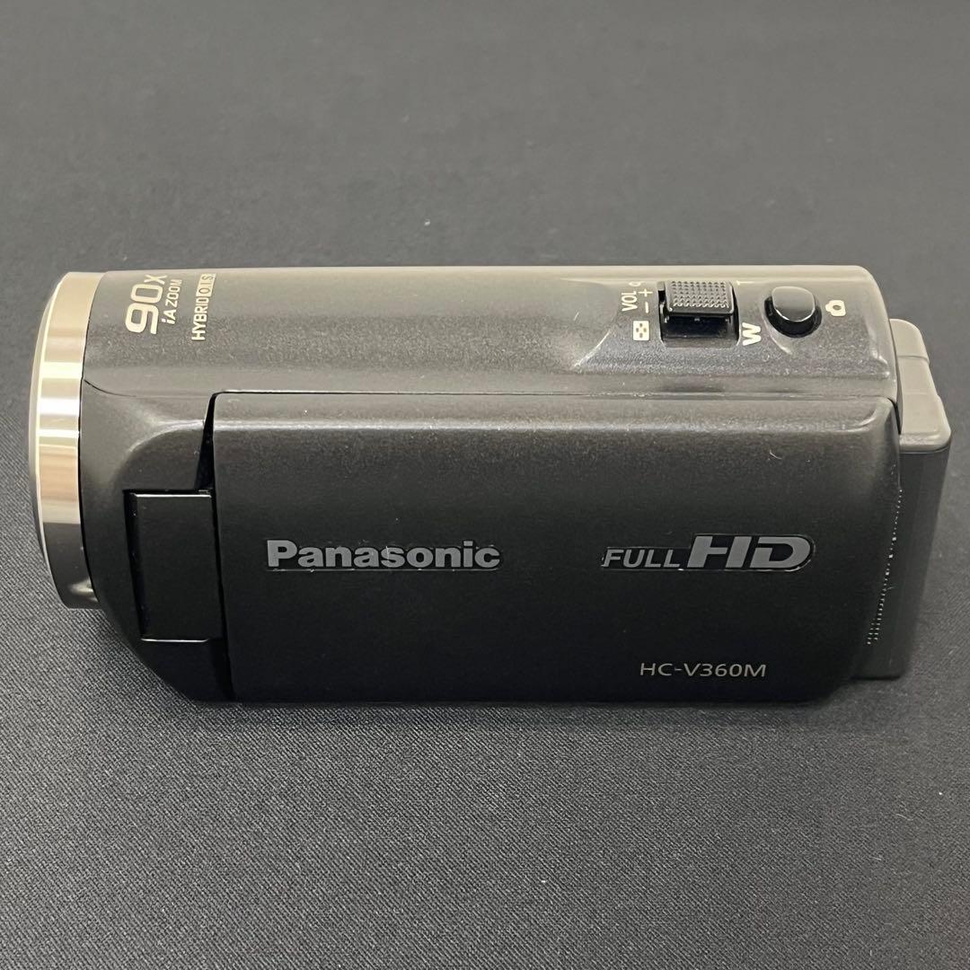 【動作確認済】Panasonic ビデオカメラ HC-V360M 充電器付き