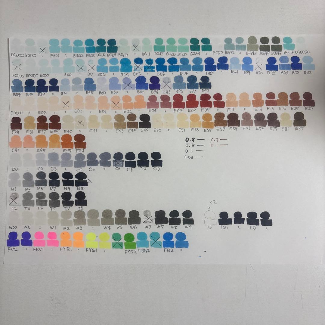 コピック 331本 まとめ売り